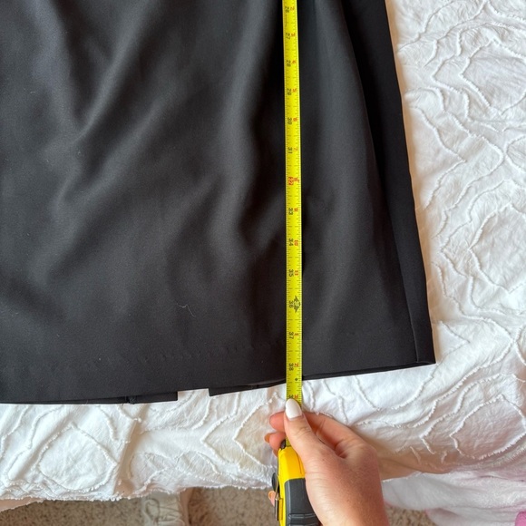 Bardot Black Off the Shoulder Dress with Bell Sleeves Midi Length - Picture 4 of 10